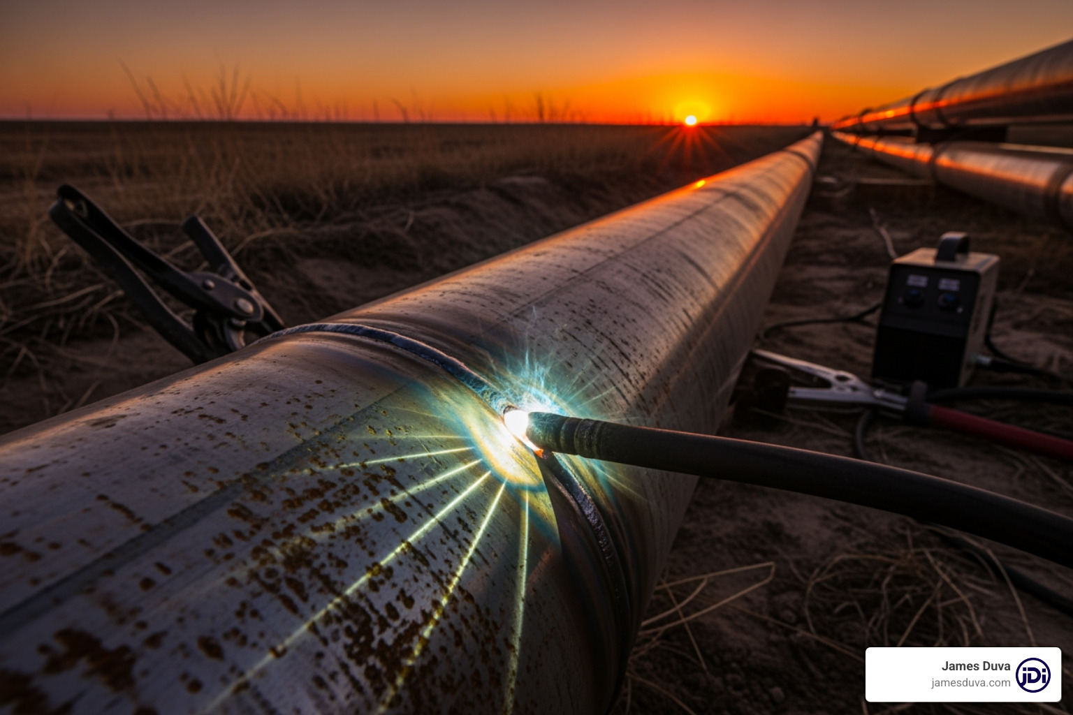 welded pipeline